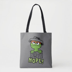 Tote Bag Rue Sésame Oscar le Grouch Nope!