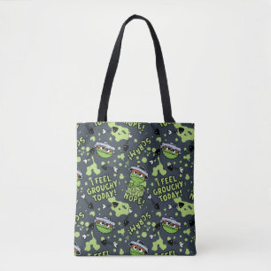 Tote Bag Rue Sésame   Oscar the Grouch Phrase Motif