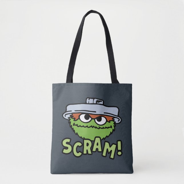 Tote Bag Rue Sésame | Oscar the Grouch Scram! (Devant)