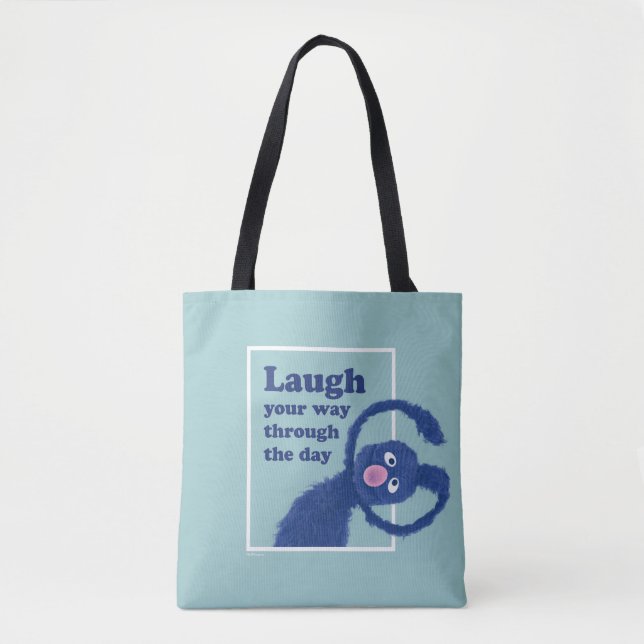 Tote Bag Rue Sésame | Rire à travers la journée (Devant)