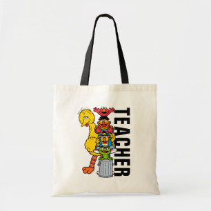 Tote Bag Rue Sésame   Sesame Street Pals enseignant