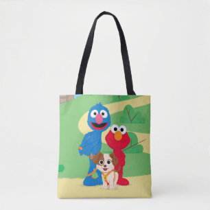 Tote Bag Rue Sésame   Tango Avec Grover & Elmo