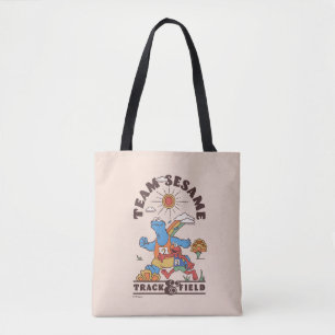 Tote Bag Rue Sésame   Team Sesame Track & Field