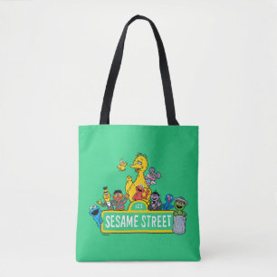 Tote Bag Rue Sésame Tout autour de l'enseigne de la rue S