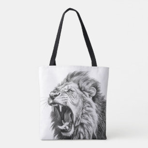 Tote Bag Rugissement du Lion