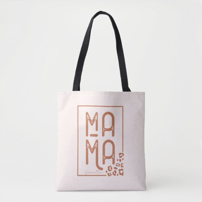 Tote Bag Russe Boho Mama (Devant)