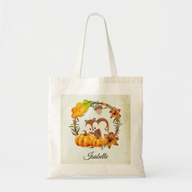 Tote Bag Rustic Wreath (Devant)