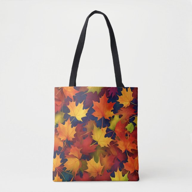 Tote Bag Rustique Fall Foliage Fourre-tout (Devant)