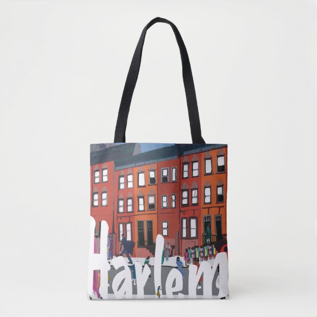 Tote Bag Rythme Renaissance de Harlem (Devant)