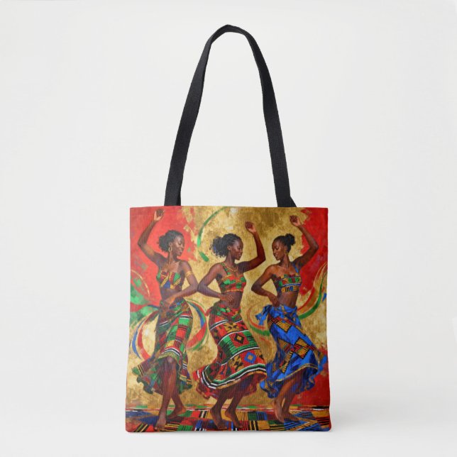 Tote Bag Rythmes en Couleurs – Célébration de l'Histoire de (Devant)