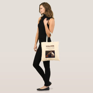 Tote Bag Sa Maîtrise de la voix Vintage empilée