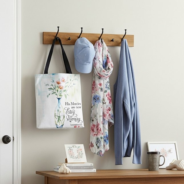 Tote Bag Sa miséricorde est nouvelle chaque matin (Créateur téléchargé)