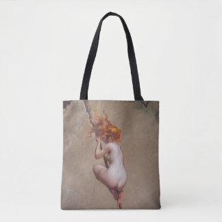 Tote Bag Sabbat de sorcières gothiques effrayantes et Faler