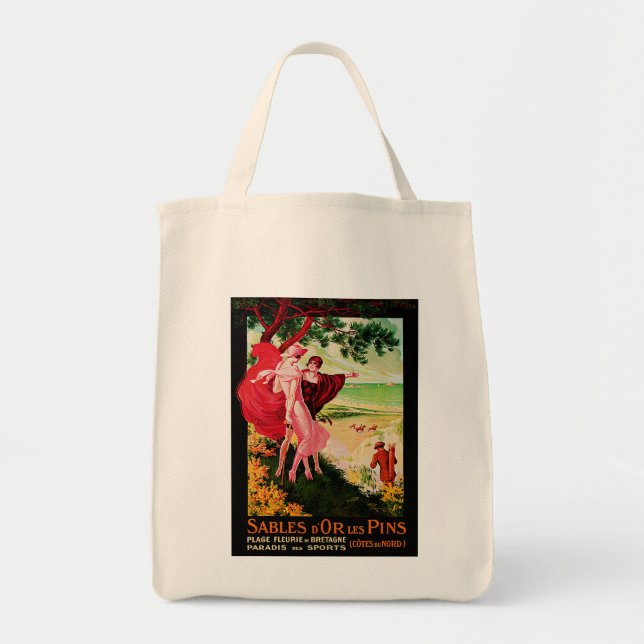 Tote Bag Sables d'Or les Pins (Devant)