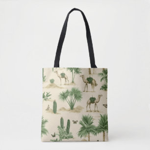 Tote Bag "Sac fourre-tout de voyage au chameau"