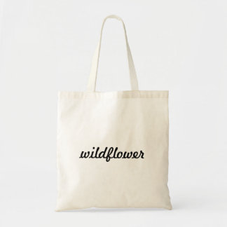 Tote Bag "Sac fourre-tout Fleur sauvage"