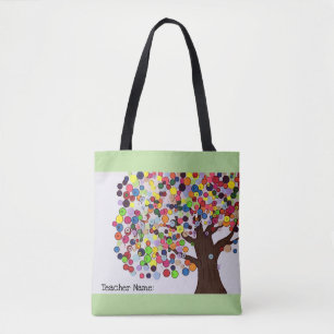 Tote Bag Sac-le personnalisé de fourre-tout de professeur