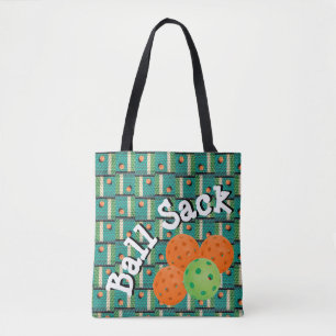 Tote Bag Sacoche de balle pour boules de poulet - Turquoise