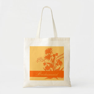 Tote Bag Sacoche souvenir maison à thème orange