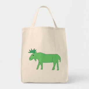 Tote Bag Sacoche verte Moose
