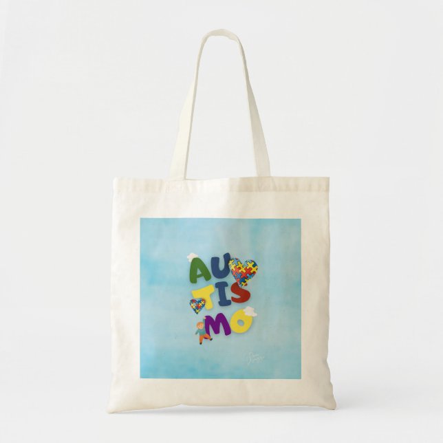 Tote Bag Sacola Mãe de Autista (Devant)