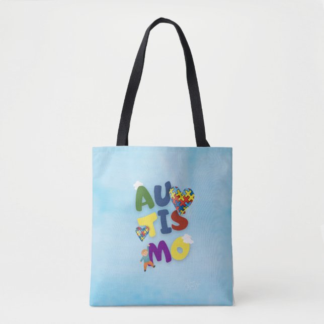 Tote Bag Sacola Mãe de Autista (Devant)