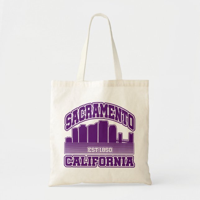 Tote Bag Sacramento, Californie (Devant)