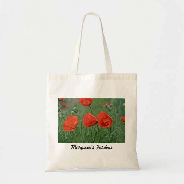 Tote Bag Sacs/emballages de pavot cultivé de Margaret (Devant)