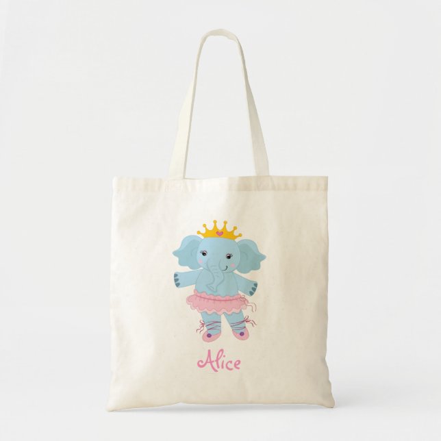 Tote Bag Safari Ballerina personnalisé (Devant)
