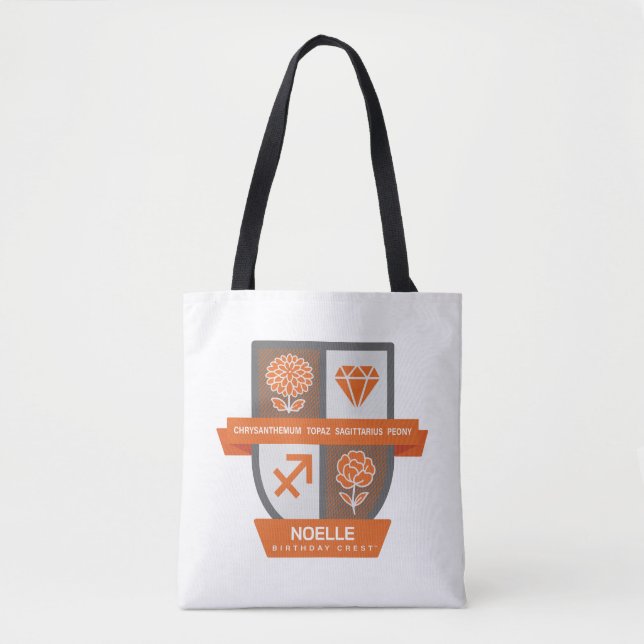 Tote Bag Sagittarius Birthday Crest™ November 22-30 (Devant)
