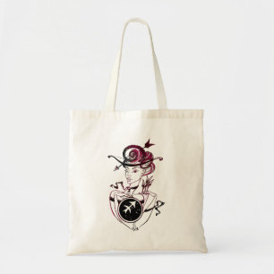 Tote Bag Sagittarius dame Art déco