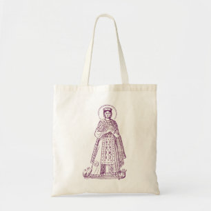 Tote Bag Saint Agnes de Rome mosaïque grecque