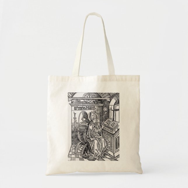 Tote Bag Saint Ambroise de Milan (Devant)
