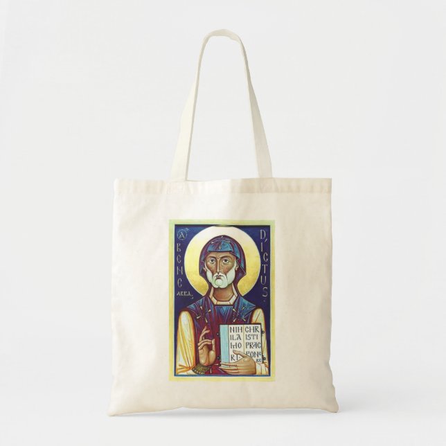 Tote Bag Saint Benoît de Nursie (Devant)