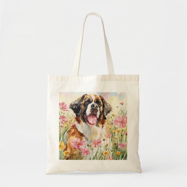 Tote Bag – Saint Bernard Canvas Bag (Devant)