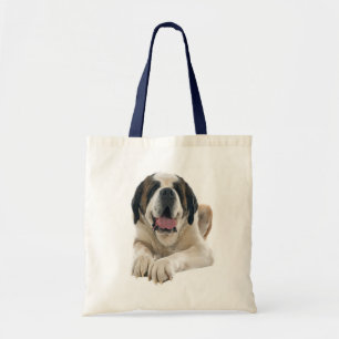 Tote Bag Saint Bernard Puppy Canine Love