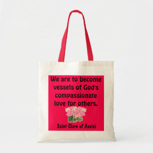 Tote Bag Saint Clare d'Assise