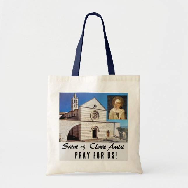 Tote Bag Saint de Clare d'Assise (Devant)