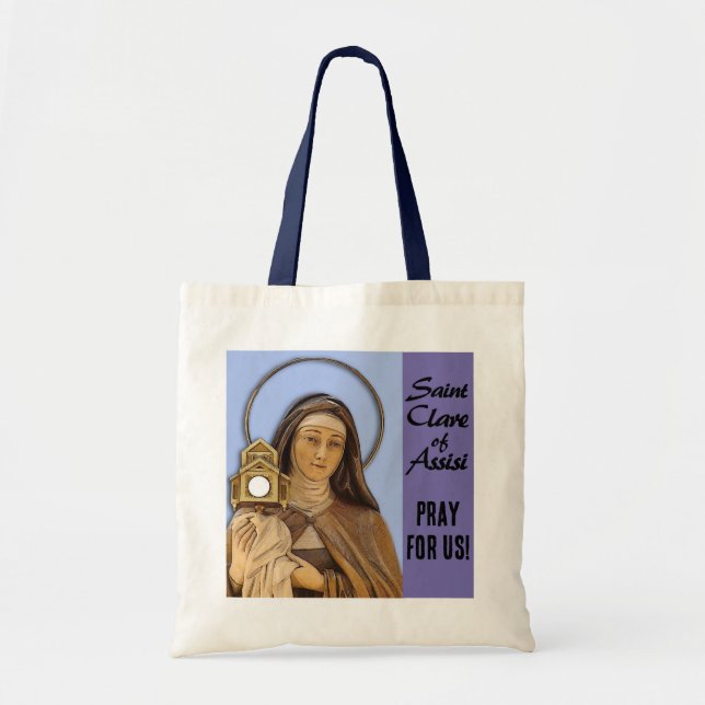 Tote Bag Saint de Clare d'Assise (Devant)