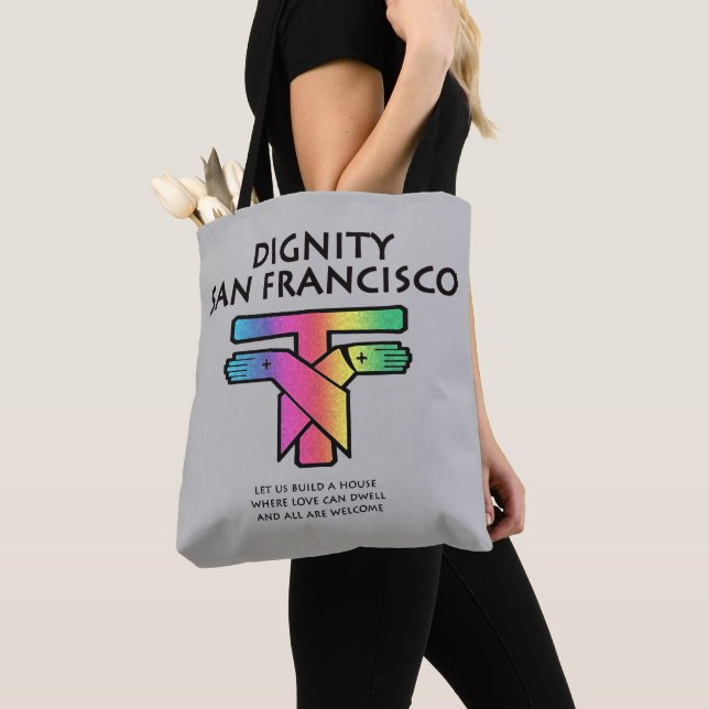 Tote Bag Saint Francis LGBTQ (De près)