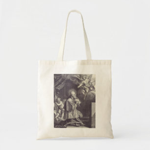 Tote Bag Saint François de Sales Art en noir et blanc