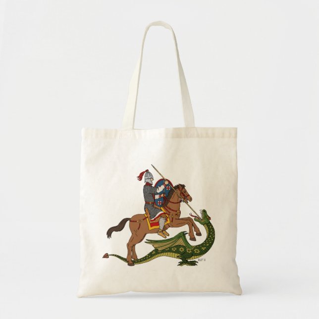 Tote Bag Saint-Georges romain et le Dragon (Devant)