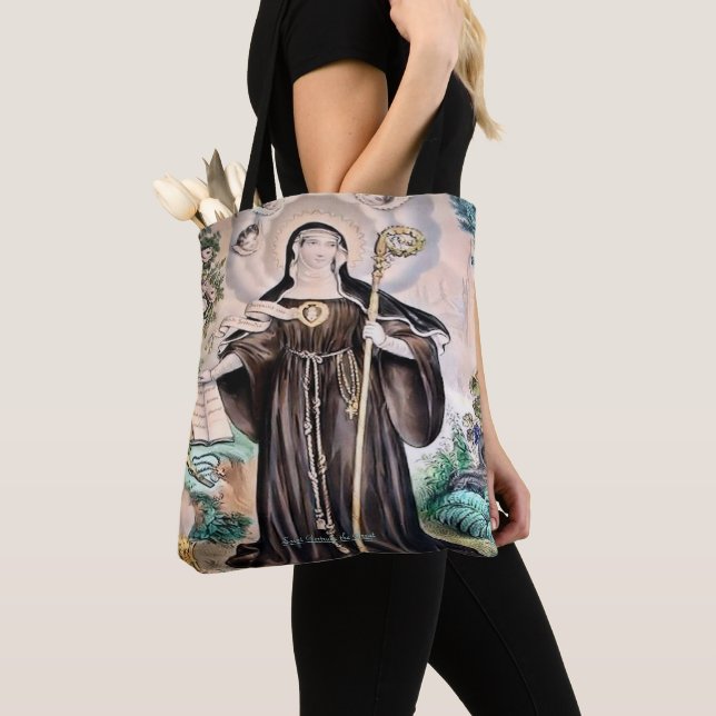 Tote Bag Saint Gertrude le Grand (De près)