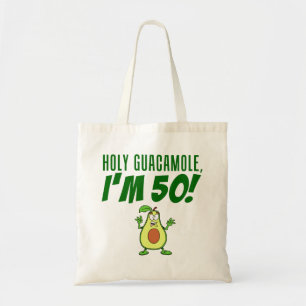 Tote Bag Saint Guacamole Je suis 50 Dessin Avocado