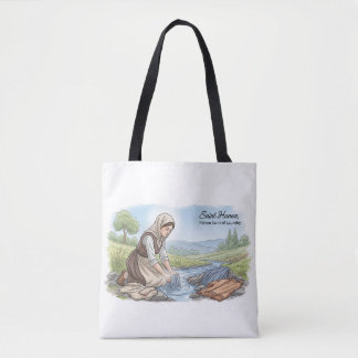 Tote Bag Saint Hunna- Saint Patron de la Lessive