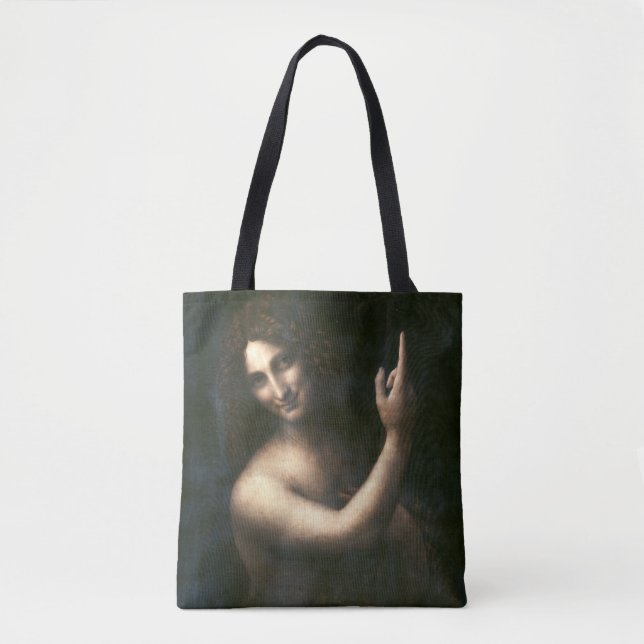 Tote Bag Saint Jean Baptiste, Léonard de Vinci (Devant)