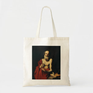 Tote Bag Saint Jérôme par Jusepe de Ribera