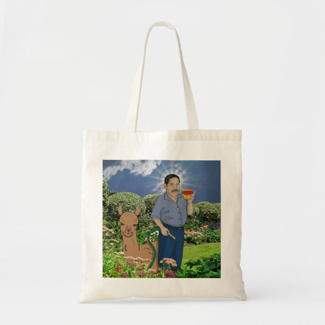 Tote Bag Saint Luis dans le jardin (Devant)