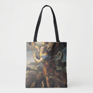 Tote Bag Saint Michael écrasant le démon, 1518