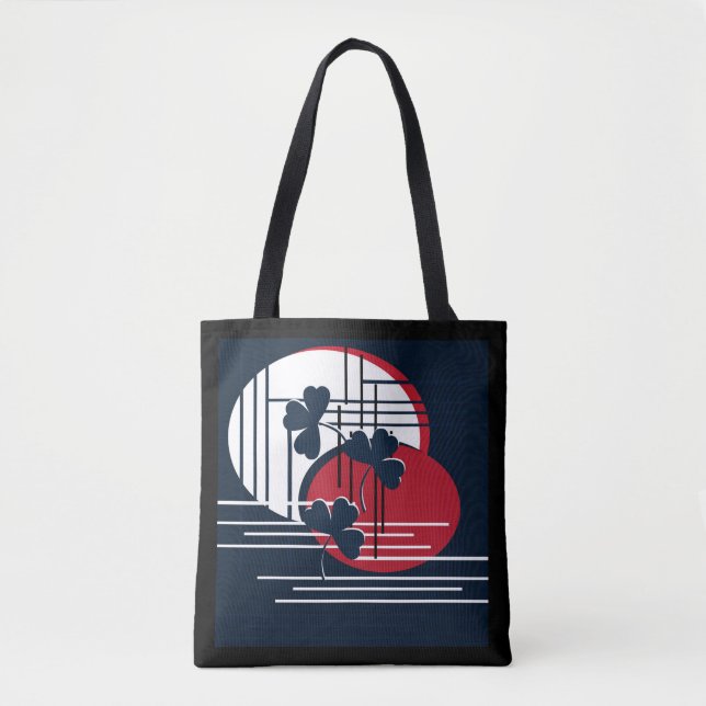 Tote Bag Saint Patrick, abstraction (Devant)